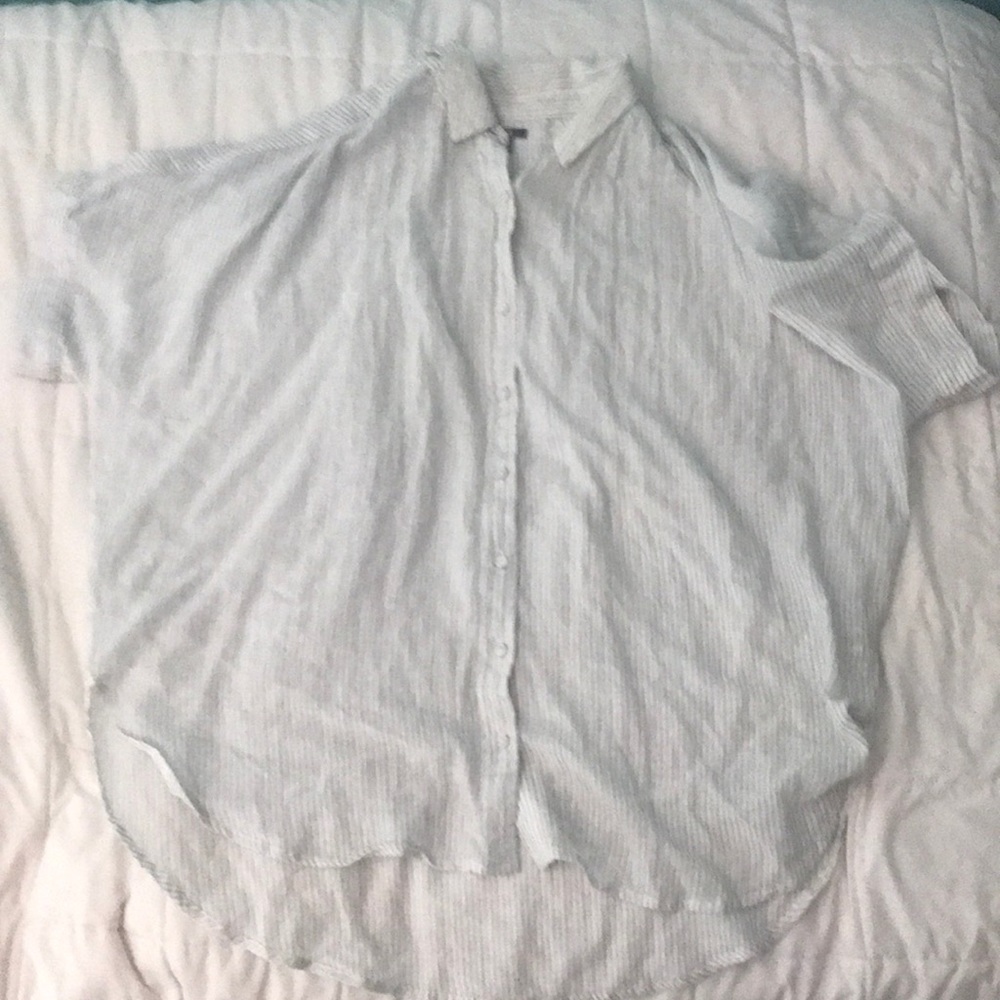 Oversized Aerie button down shirt